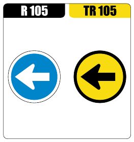 Proceed Left Only