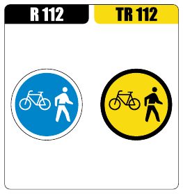 yclist & Pedestrian. Only