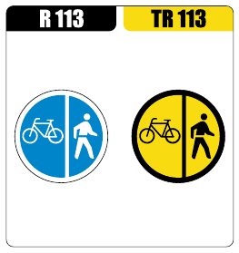 yclist & Pedestrian. Only