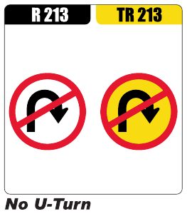 Regulatory Signs R 213