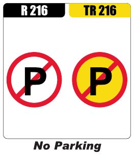 Regulatory Signs R 216