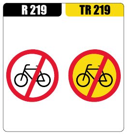 No Cyclists