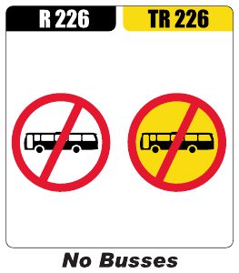 Regulatory Signs R 226