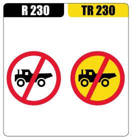 No Construction Vehicles