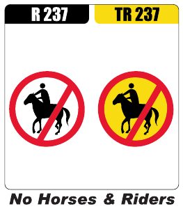 Regulatory Signs R 231-2