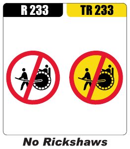 Regulatory Signs R 233