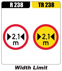 Regulatory Signs R 238