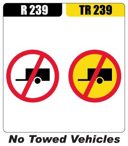 Regulatory Signs R 239-2