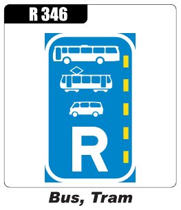 Mini-Bus Lane Right Reservation