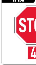 Regulatory Signs RD1-6